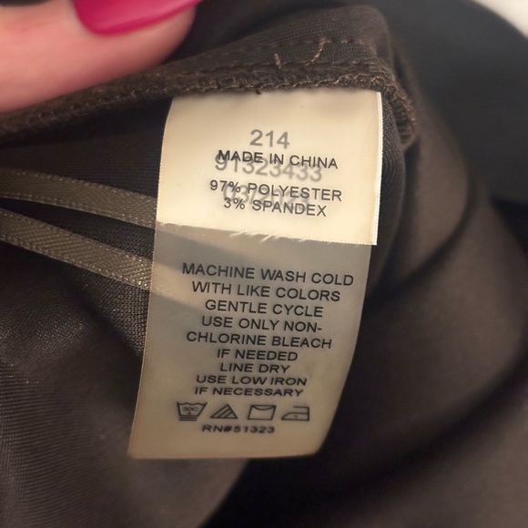 Vince Camuto Chocolate Pencil Skirt - Picture 3 of 5